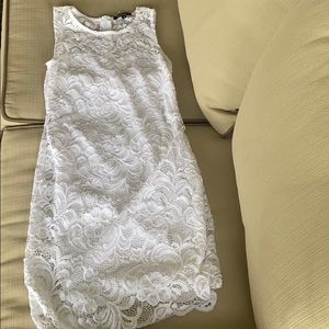 White Lace Bodycon Dress
